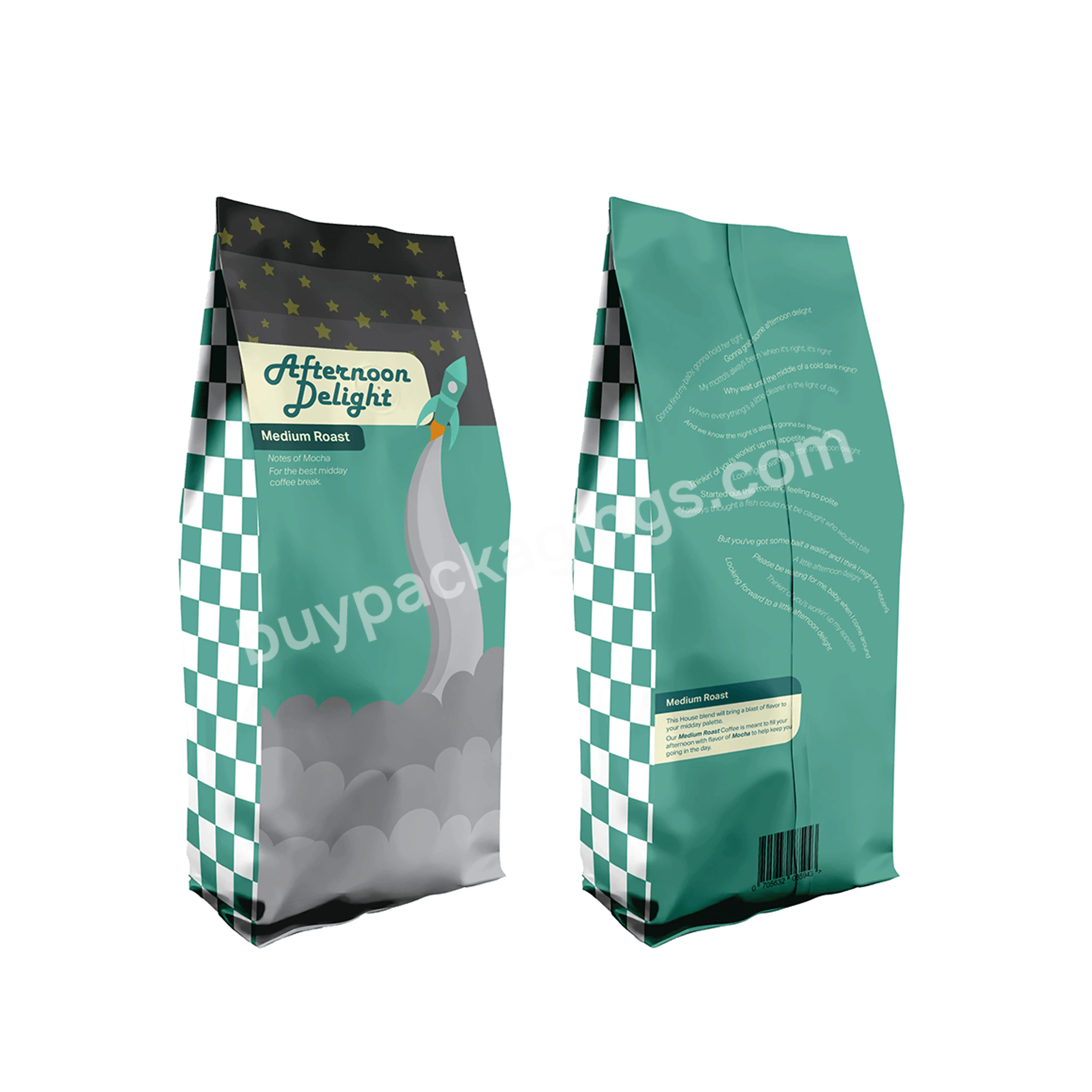 Aluminum Foil Digital Print Coffee Bag With Valve Fold Seal Customized Side Gusset Big Coffee Tea Bag - Buy Big Coffee Tea Bag,Coffee Bags With Valve Fold Seal,Coffee Bags Digital.