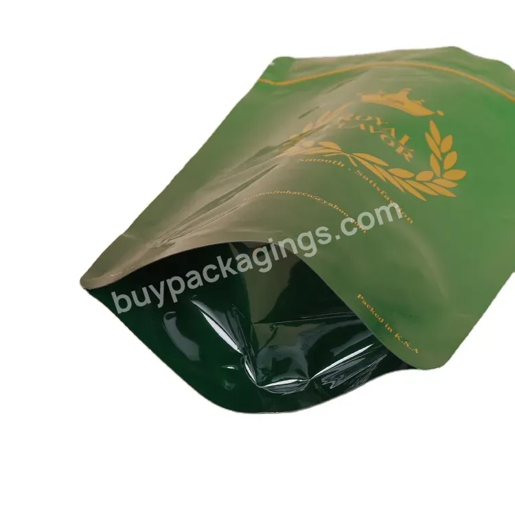 Aluminum Food Packaging Bag Matte Effect Plastic Laminated Stand Up Zipper Tea Pouch - Buy Stand Up Zipper Tea Pouch,Aluminum Food Packaging Bag,Atte Effect Plastic Laminated Pouch.