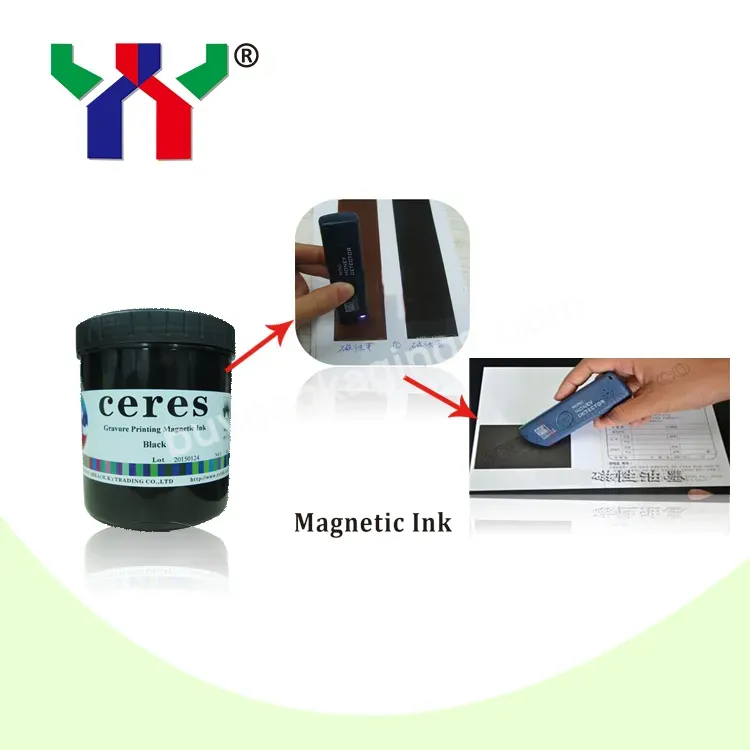 Anti-forgery Offset Printing Magnetic Ink - Buy Magnetic Ink,Offset Printing Ink,Special Ink.