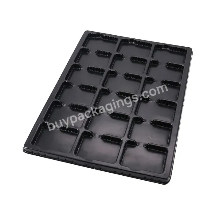 Antistatic Thermoforming Tray For Custom Black Plastic Pcb Electronic And Cosmetic Packaging Inner Tray - Buy Antistatic Thermoforming Tray,Electronic And Cosmetic Packaging Inner Tray,Thermoforming Plastic Tray.