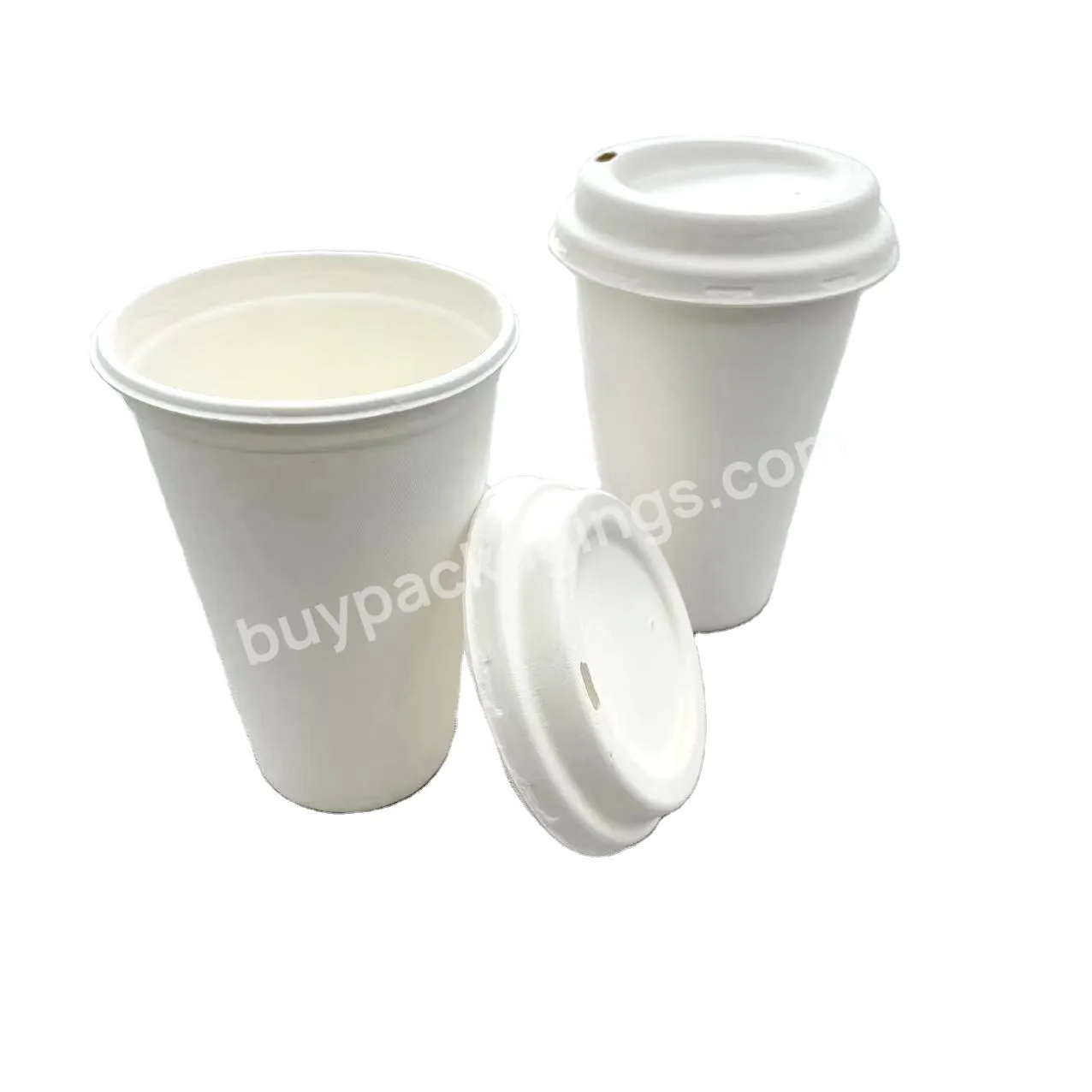 Bamboo Bagasse Fiber 100% Biodegradable Disposable Cafe Coffee Drinkware Paper Cup For Hot And Cold Drinks - Buy Biodegradable Disposable Cafe Coffee Paper Cup,Drinkware Paper Cup,Biodegradable Paper Coffee Cup.