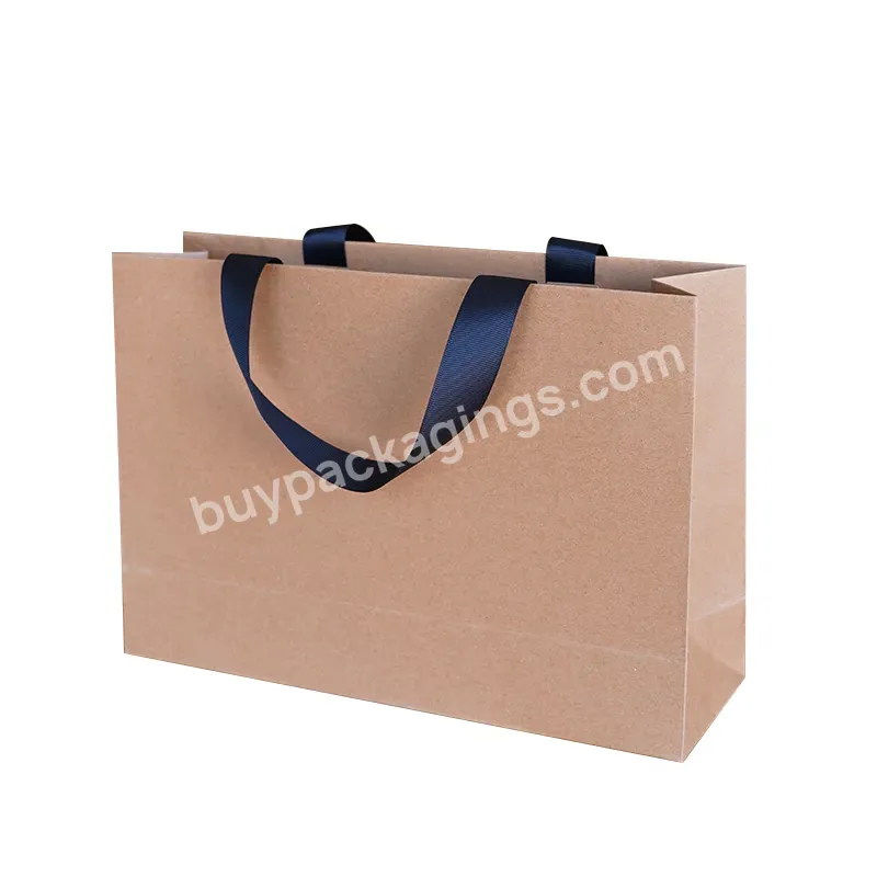 Batch Customized Shopping Bags Of Differsent Izes Colors Private Logo Kraft Paper Recyclable Food Grade Tote Bags - Buy Customized Private Logo Differsent Izes Colors Shopping Ring Handle Kraft Paper Tote Bag,Customized Recycling Grocery Shopping Rin