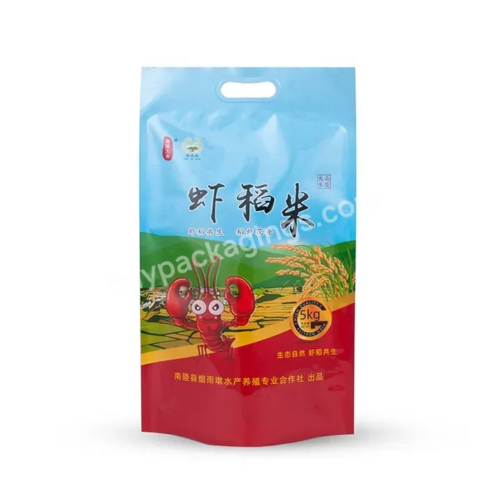 Beautiful Design Bulk Transparent Clear Plastic Empty Nylon Vacuum Bag For Thailand Jasmine Rice Flour Grain 1kg 2kg 5kg 10kg - Buy Rice Packing Bag,Bag Of Rice Price,Bag For Flour.