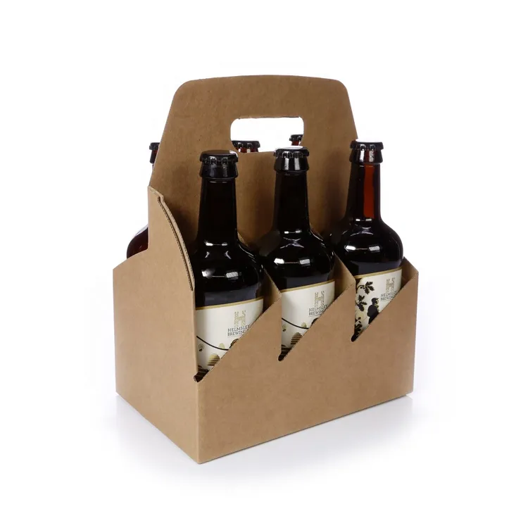 Beer can bottle six pack beer packaging carton