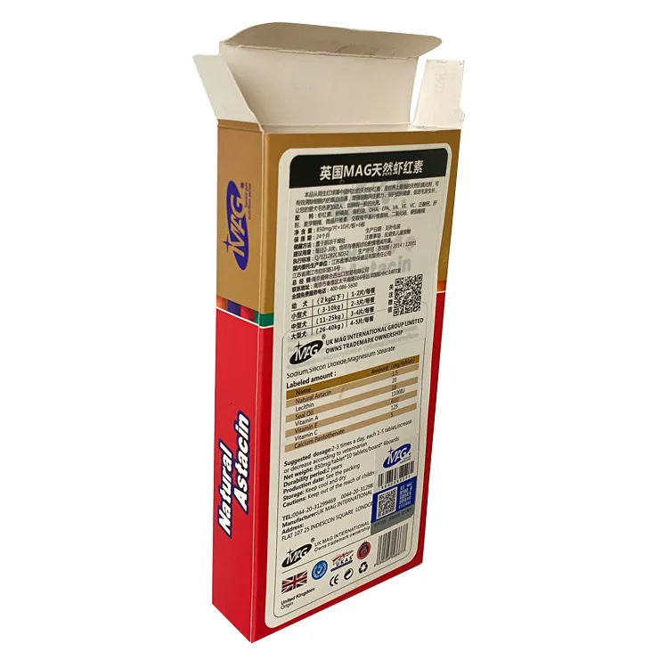 Best Price Black Paper Man Enhance Cardboard Pill Box