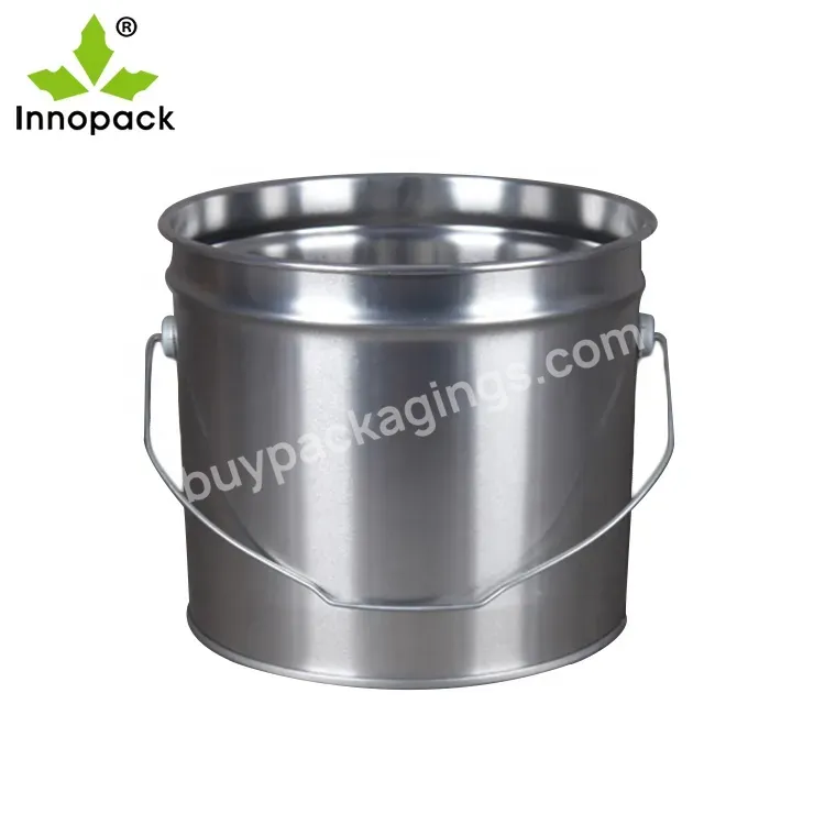 Best Price Of China Manufacturer 8l Round Bucket With Flower Curly Edge Lid - Buy Metal Bucket Handle,Metal Bucket Lids,Metal Paint Bucket.