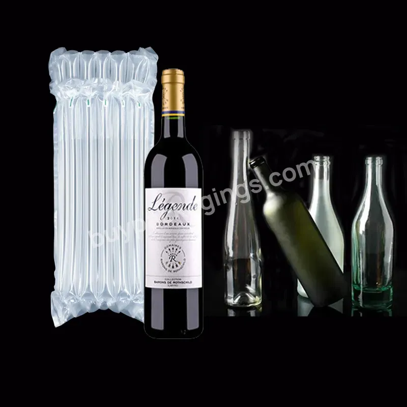 Best Selling Durable Protective Package Inflatable Wrap Pack Bubble Bag Air Column Bag For Wine Packaging - Buy Air Column Bag Protective Package Inflatable Wrap,Shockproof Plastic Film Air Filling Bag,Air Column Bag Protective Package Inflatable Bub
