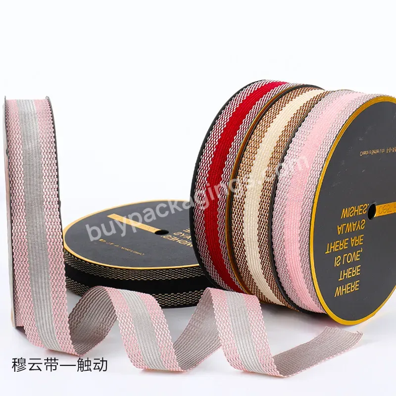 Best Selling Korean Style 2.5cm*10y Two Color Linen Flax Ribbon Roll For Decorative Bouquet Gift Box - Buy Best Selling Korean Style 2.5cm*10y Two Color Linen Flax Ribbon Roll,Linen Flax Ribbon Roll,Decorative Bouquet Gift Box.