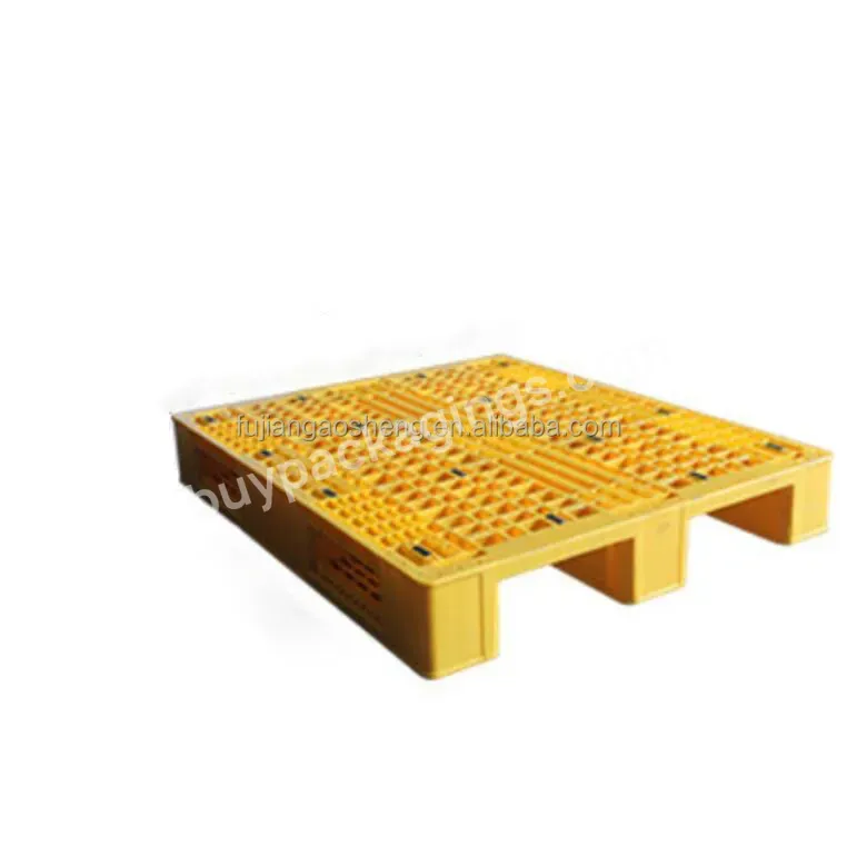 Beverag Cola And Beer Yellow Cheap Price Shipping Storage Euro Hdpe Large Stackable Pop-top Can Plastic Pallet - Buy Forklift Trolley Pallet,Pop-top Can Pallets,Heavy Duty Beverage Pallet Racking.