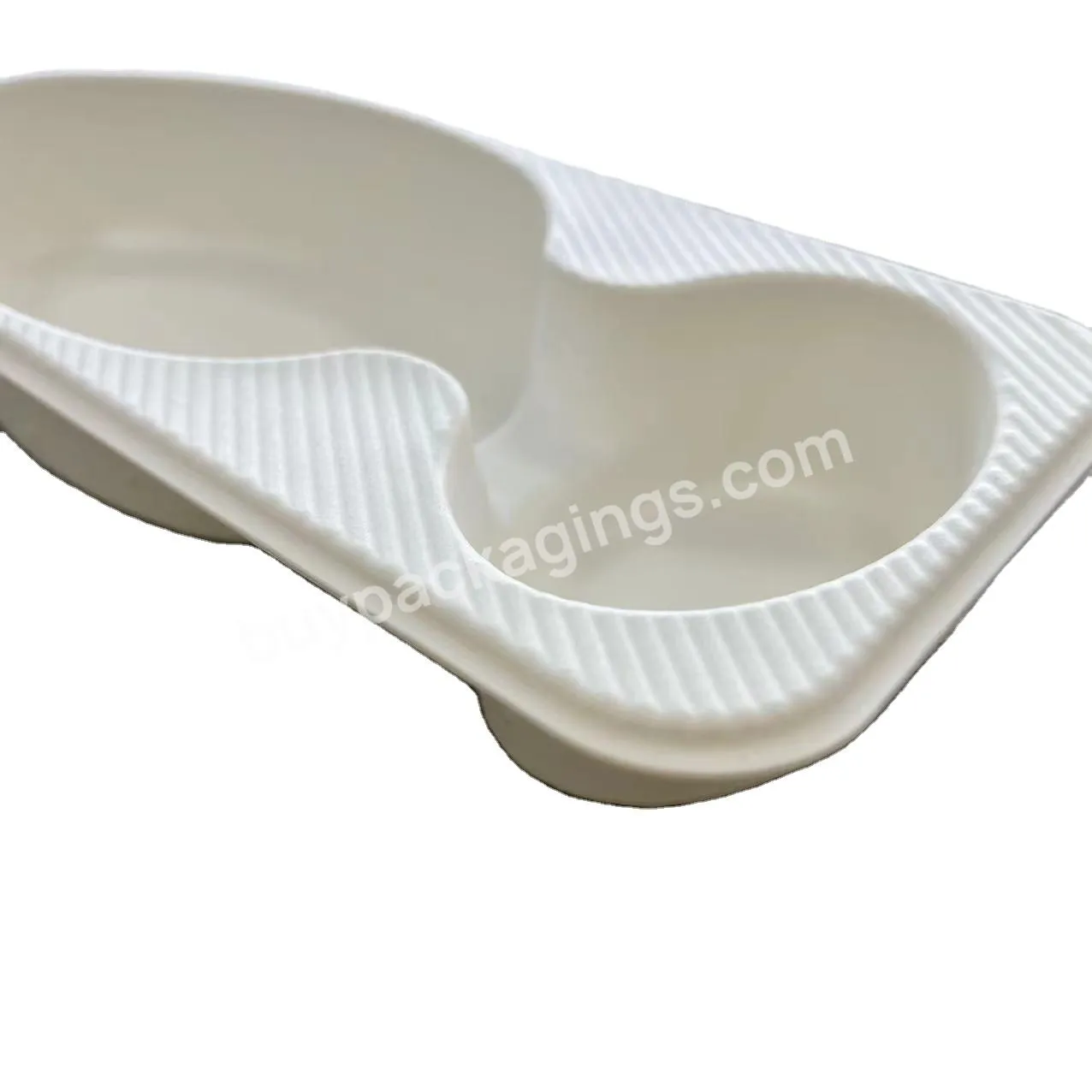 Bio Degradable Recycle Wet Press Bagasse Natural Fiber Packaging Bagasse Pulp Molded Tray Paper Pulp Packaging Insert - Buy Pulp Molded Paper Tray Recycle Molded Paper Pulp,Bio Degradable Natural Fiber Molded Tray Packaging Custom Paper Pulp For Cosm