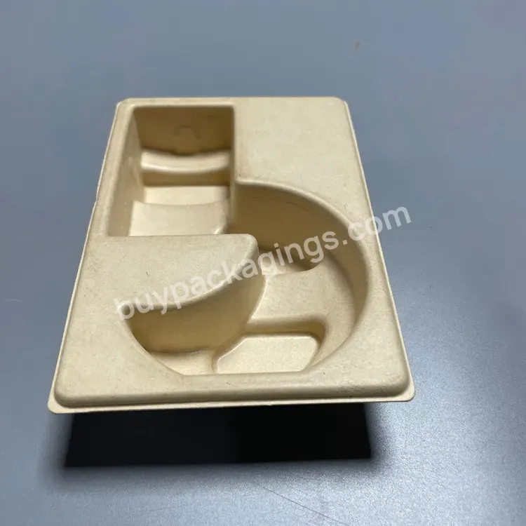 Biodegradable And Eco-friendly Packaging Customized Mould Packaging Bamboor Pulp Tray - Buy Packaging Trays,Customize Tray,Biodegradable Recycled Bamboor Pulp Tray.