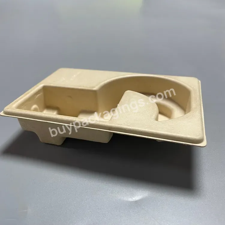 Biodegradable And Eco-friendly Packaging Customized Mould Packaging Bamboor Pulp Tray - Buy Packaging Trays,Customize Tray,Biodegradable Recycled Bamboor Pulp Tray.
