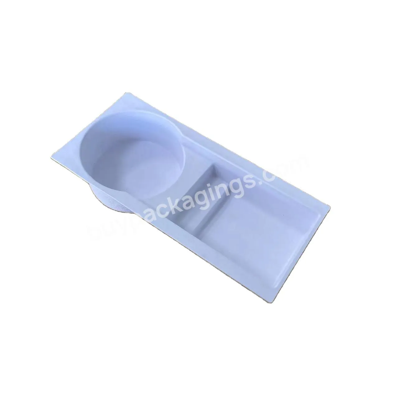 Biodegradable Bagasse Material Wholesale Custom Logo Folding Paper Molded Pulp Insert Tray Packaging With Free Design
