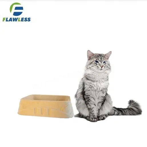 Biodegradable Cat Litter Box,Sustainable & Eco-responsible,Cat Carrier Carton Box Cat Shaped Box Household Pet Basin - Buy Low Cost Returned To The Paper Recycling Chain Repeatedly,Reducing Waste And Landfill Polluti,Biodegradable Cat Little Box.