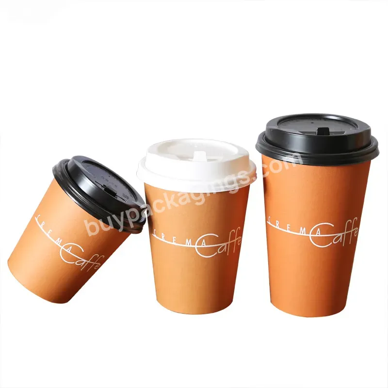 Biodegradable Compostable Custom Printed Disposable Logo Printed Paper Cup 10 Oz Coffee Cups With Lids - Buy Compostable Paper Cups,Biodegradable Paper Cups,Logo Printed Disposable Paper Coffee Cups.