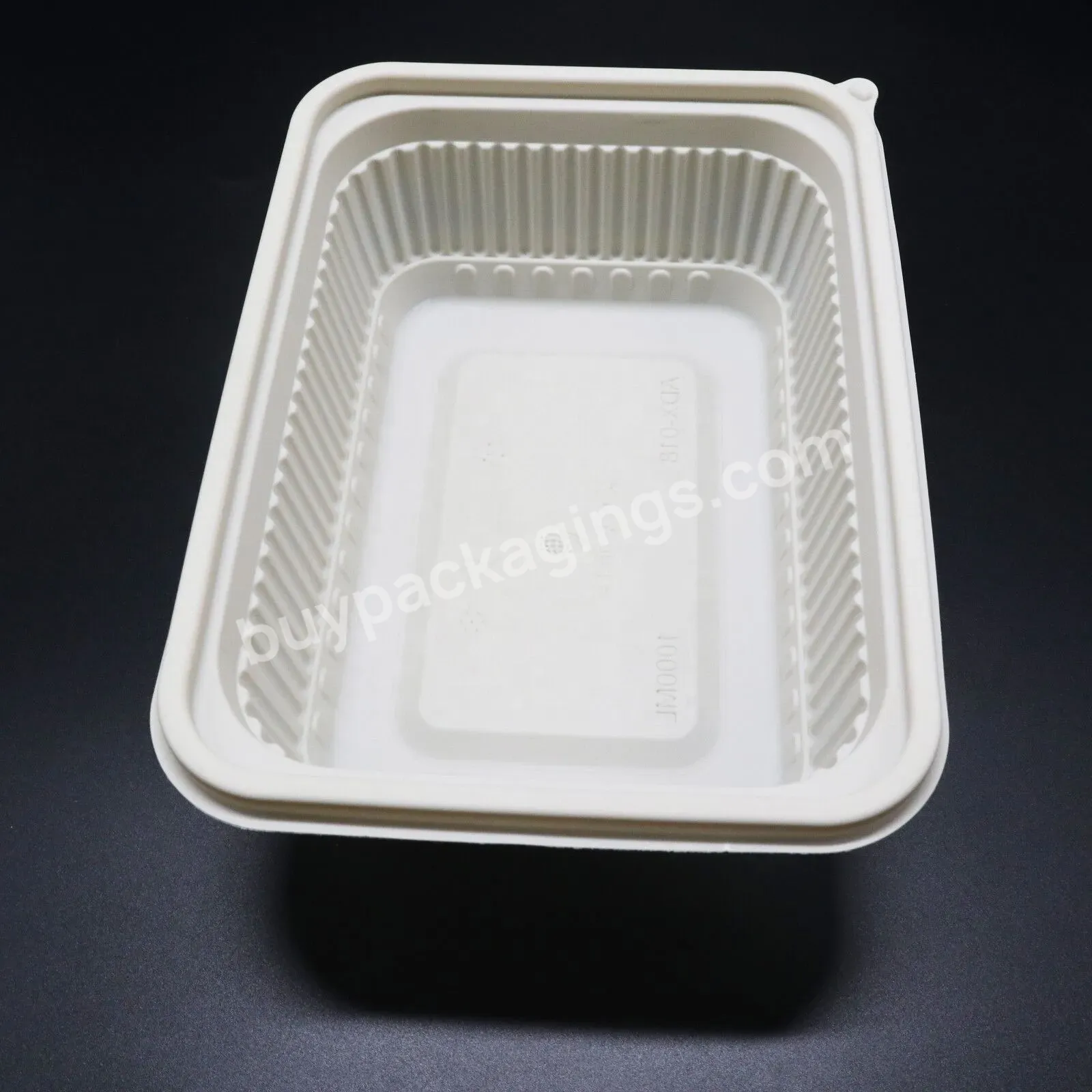 Biodegradable Corn Starch Microwaveble Disposable Plastic Food Tray - Buy Corn Starch Food Tray,Disposable Food Trays With Cover,Microwaveble Food Tray.