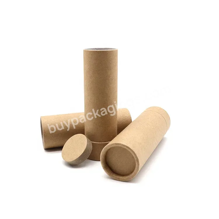Biodegradable Custom Small Lip Balm Cardboard Container Deodorant Packaging Paper Tube - Buy Paper Tube Container,Paper Tube Small,Paper Tube Custom.