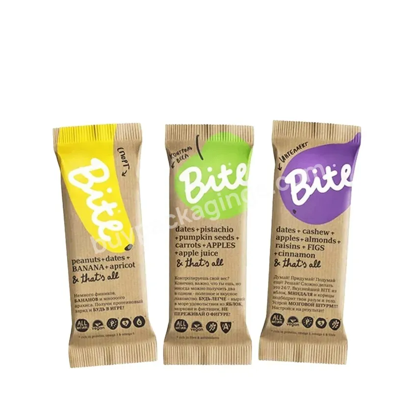 Biodegradable Heal Seal Food Packaging Bag Chocolate Snack Energy Bar Wrapper Packaging - Buy Energy Bar Wrapper,Chocolate Snack Energy Bar Wrapper Packaging,Biodegradable Heal Seal Food Packaging Bag.
