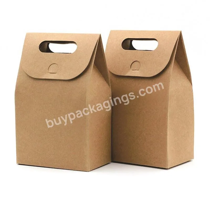 Biodegradable Kraft Pouch Tin Tie Coffee Bean Flat Bottom Packaging Food Custom Printed Kraft Paper Bag for Tea or Coffee