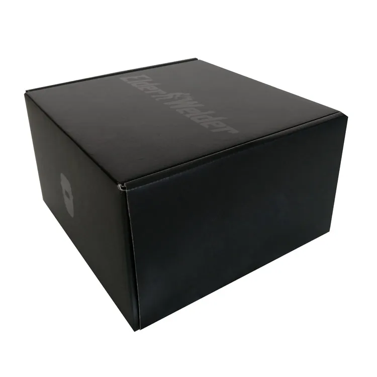 Biodegradable material custom clothing packaging shipping box shoes