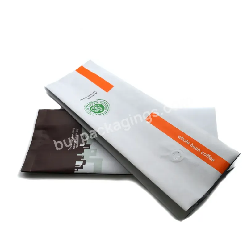 Biodegradable Matt Finish Side Gusset Aluminium Foil Stand Up Pouch Package Coffee Packing Tea Bag - Buy Coffee Tea Packaging Bag,250g Black Stand Up Pouch Flat Side Gusset Tea Coffee Bean Powder Bag With Tin Tie Valve,Disposable Compostable Kraft Pa