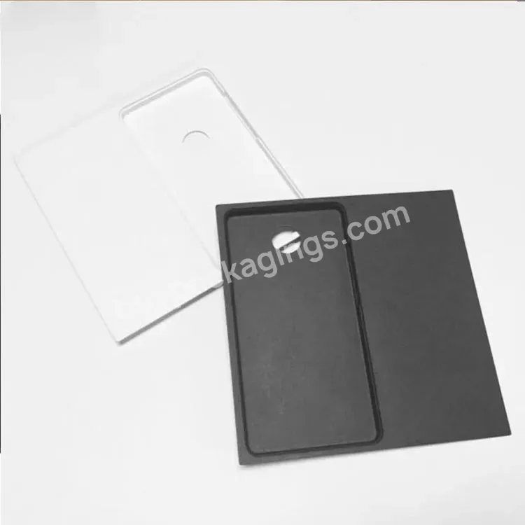 Biodegradable Molded Pulp Paper Tray Packaging For Electronic Product Molded Pulp Tray Packaging Sugarcane Pulp Tray