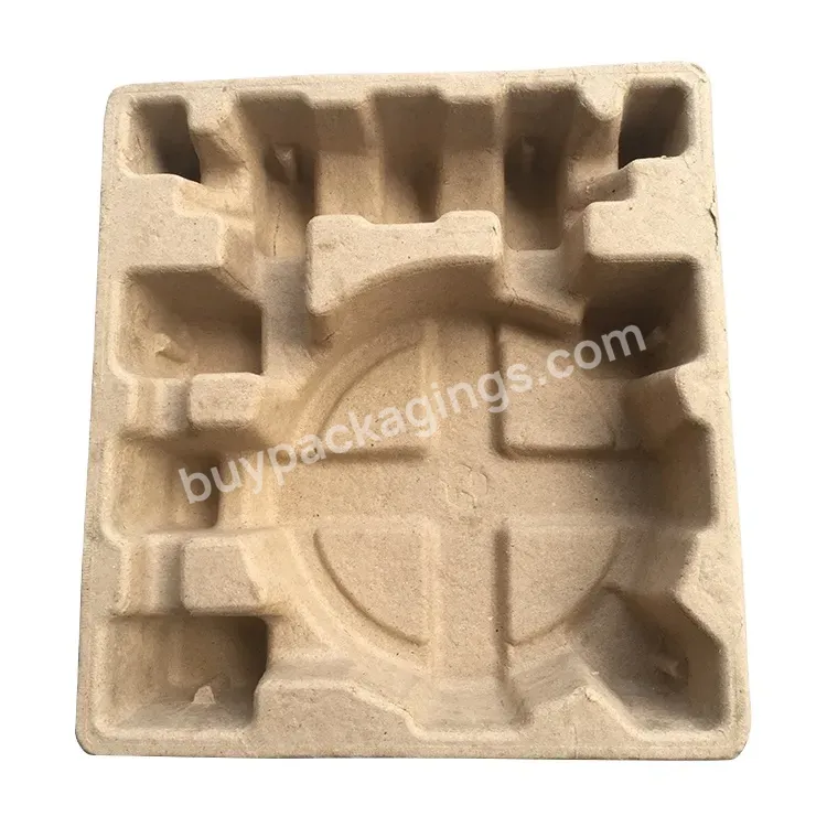 Biodegradable Natural Brown Dry Press Moulding Price Manufacturer Sugar Cane Bagasse Pulp Tray Pulp Insert - Buy Natural Brown Pulp Tray Pulp Insert,Bagasse Pulp Tray Pulp Insert,Dry Press Paper Tray Pulp Insert.