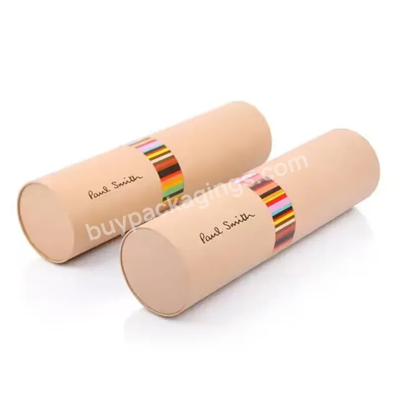 Biodegradable Paper Tube Packaging For Cosmetic Round Kraft Paper Core Cardboard Tube Container Cylinder Packaging - Buy Paper Tube Packaging Paper Tube,Kraft Paper Core Tube,Round Paper Tube.