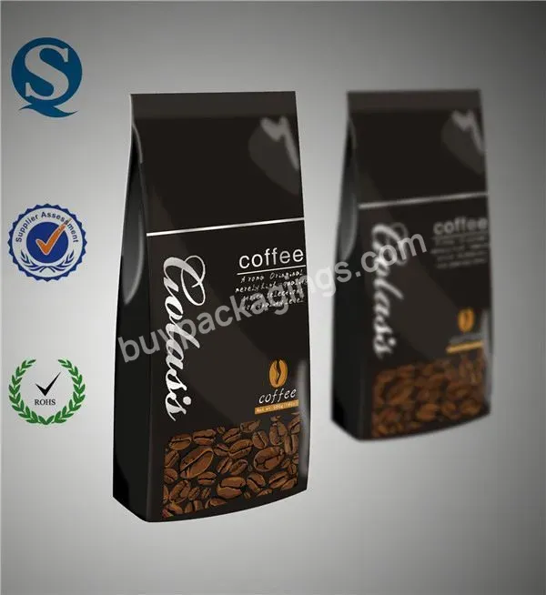 Biodegradable Plastic Coffee Bags - Buy Biodegradable Plastic Coffee Bags,Custom Size Re-sealable Coffee Bag,Re-sealable Coffee Bag.