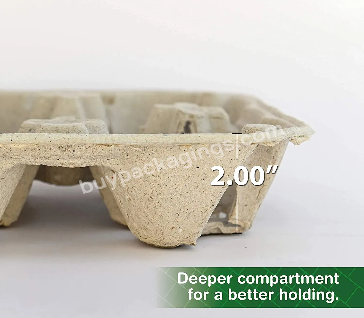 Biodegradable Recyclable Tea/coffee/milk Cup Holder Tray Paper Pulp Products Manufacturer Can Be Customized - Buy Coffee Holder,Coffee Cup Holder,Paper Pulp Products.