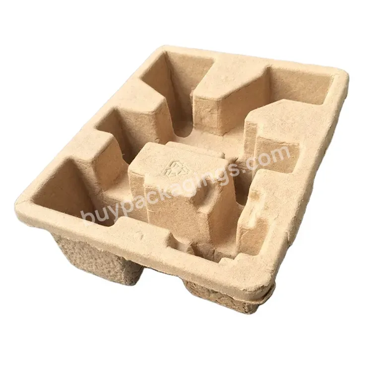 Biodegradable Shipping Tray Molded Pulp Electronic Product Packaging Tray Pulp Paper Packaging Tray Manufacturer - Buy Customized Shipping Tray,Paper Pulp Material Packaging Tray,Recyclable Molded Disposable Pulp Molded Tray.
