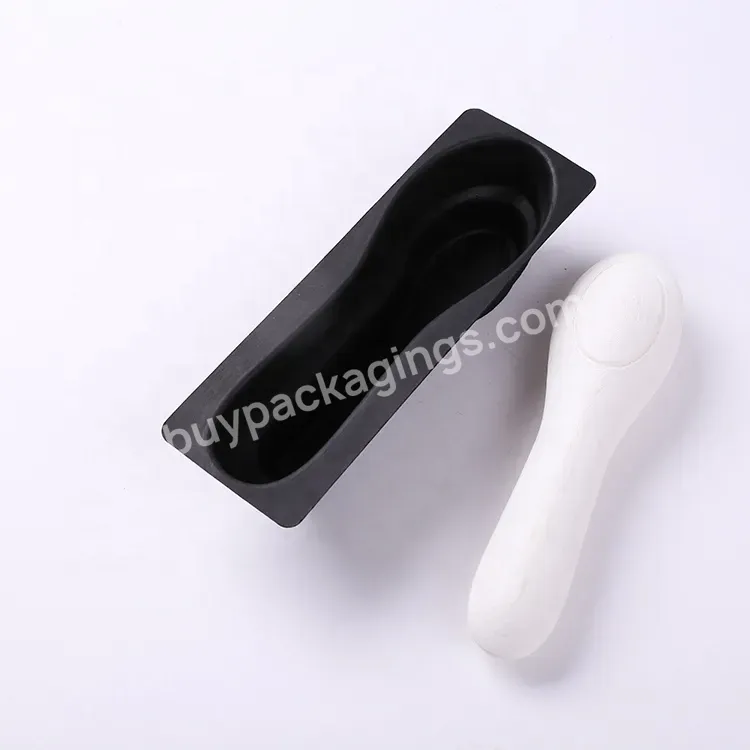 Biodegradable Sugarcane Pulp Packaging Black Pulp Tray For Electronics - Buy Electronics Packaging,Pulp Moolded Tray,Black Pulp Tray.