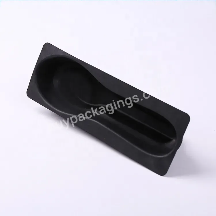Biodegradable Sugarcane Pulp Packaging Black Pulp Tray For Electronics - Buy Electronics Packaging,Pulp Moolded Tray,Black Pulp Tray.