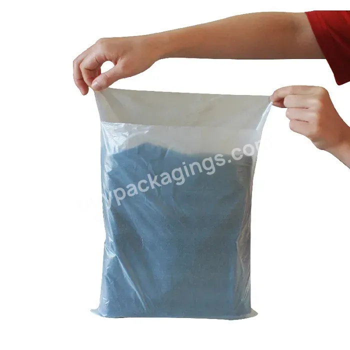 Biodegradable Transparent Plastic Free Poly Mailer Mailing Bag Shipping Envelope - Buy Biodegradable Plastic Bag,Mailing Bag Clear,Shipping Envelope Transparent.