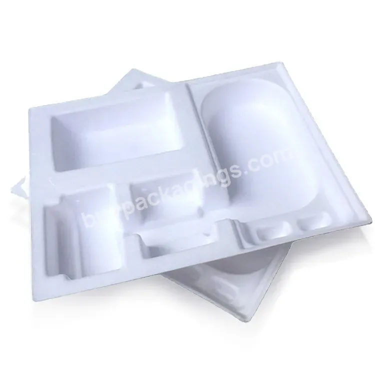 Biodegradable Wet Pressing Sugarcane Paper Tray Pulp Packaging Factory Protect Pulp Tray Molded Pulp Packaging Unbleached - Buy Molded Pulp Packaging,Custom Sugarcane Bagasse Pulp Molded Packaging,Custom Biodegradable Luxury Paper Pulp Gift Packaging