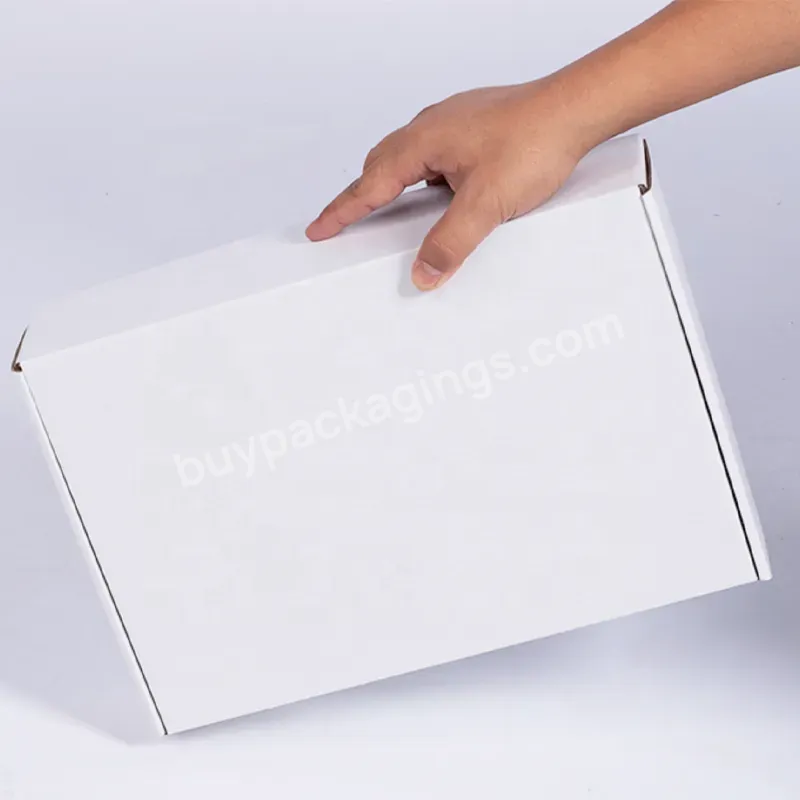 Biodegradable White Corrugated Mailer Box E-commerce Clothes Packaging Gift Shipping Customized Shoes Folding Box With Logo - Buy Mutli Size Black White Kraft Sock Candy Jewelry Packing Box Small Gift Box Kraft Paper Box,White Hat Corrugated Cardboar