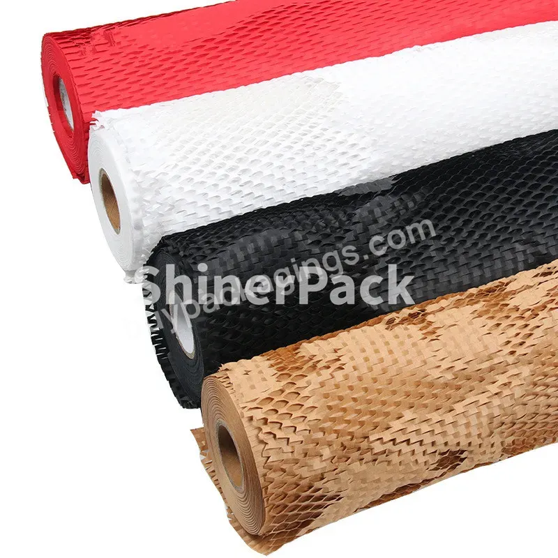 Biodegradable Wholesale Factory Direct Sale Logistics Packaging Honeycomb Paper Packaging Paper Rolls For Gifts And Boxes - Buy Honeycomb Kraft Paper Roll,Honeycomb Paper Wrapping,Kraft Paper Logistics Packaging.
