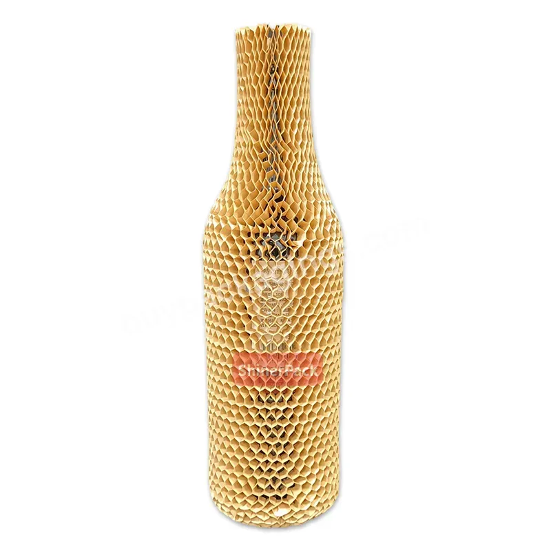 Biodegratable Suppliers Disposable Packaging Kraft Roll Wine Bottle Cushion Self Dispenser Boxes Honeycomb Paper Sleeve Wrap - Buy Honeycomb Paper Wrap,Wine Bottle Packaging,Packaging Kraft Roll Cushion Self Dispenser Boxes Honeycomb Paper Wrap.