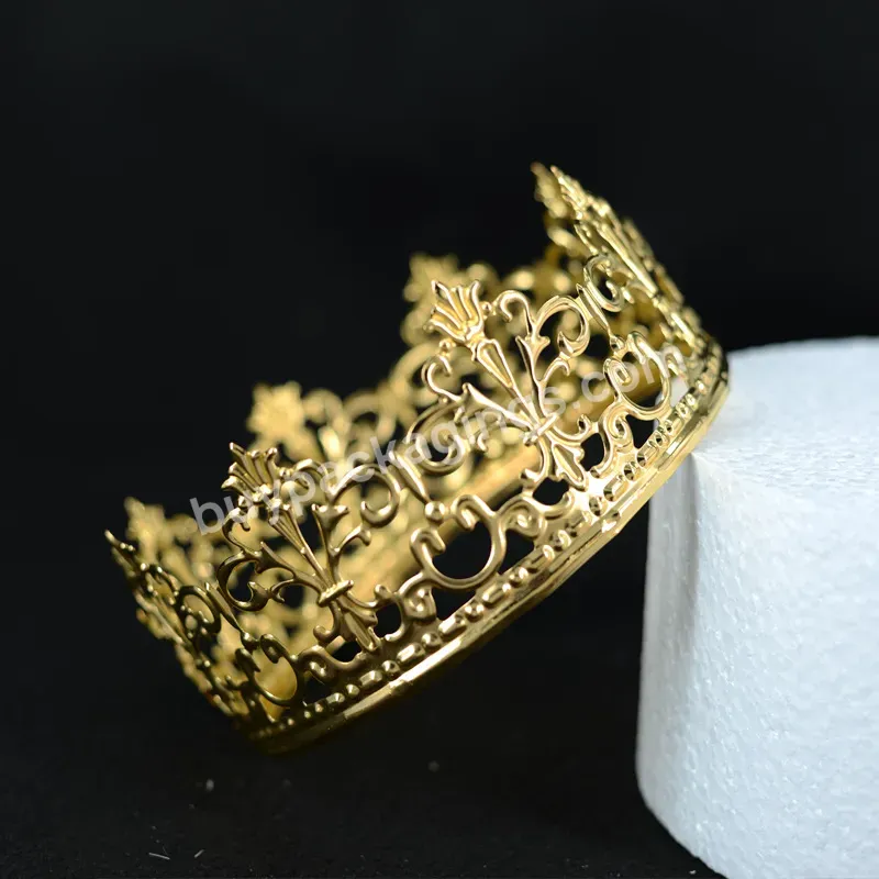Birthday Cake Decoration Alloy Crown Decoration Birthday Party Decoration Crown Ornaments - Buy Party Queen Crown Product,Birthday Golden Crown,Birthday Crown For Adults.