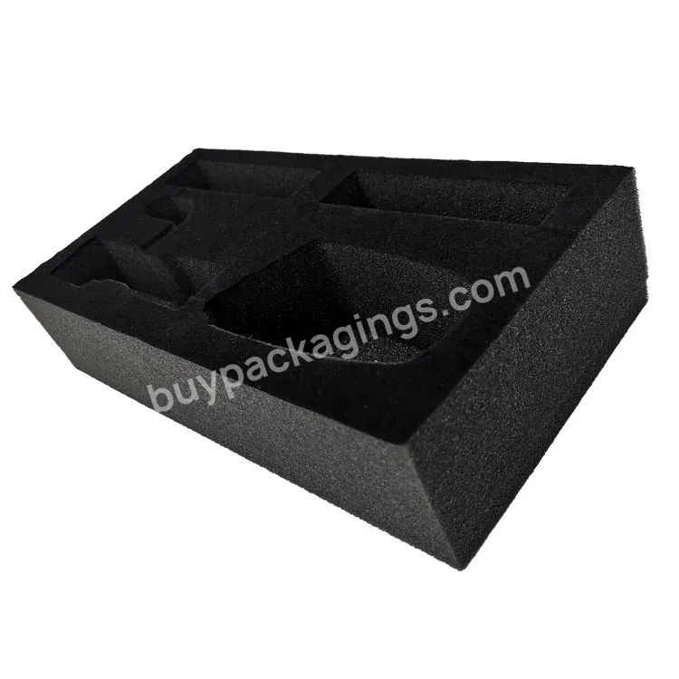 Black Expandable Polyethylene Packaging Foam Custom Foam Insert For Box - Buy Foam Insert,Custom Foam Insert For Box,Packaging Insert.