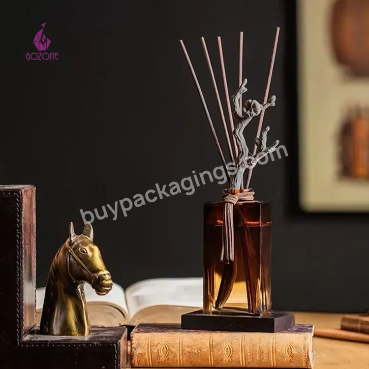 Black Square Glass 50ml 100ml Reed Diffuser Bottle With Stopper - Buy Reed Diffuser Bottle With Stopper,Reed Diffuser Bottle 200 Ml,Reed Diffuser Glass Bottle.