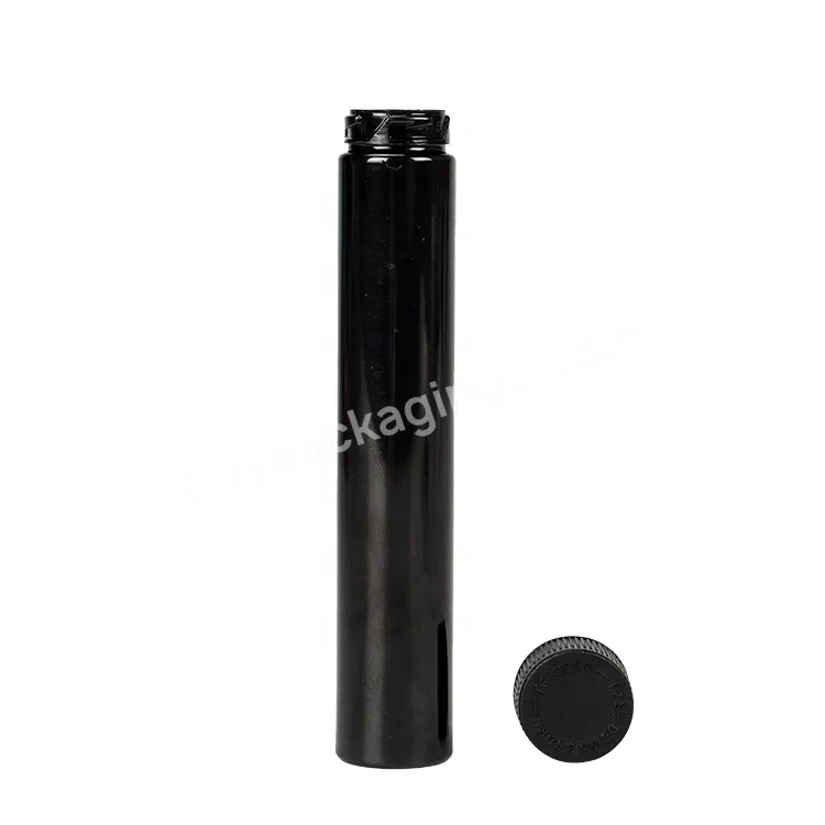 Black White Clear Plastic Tubes With Child Resistant Lid - Buy Plastic Tube,Child Resistant Tube,Black Tube.
