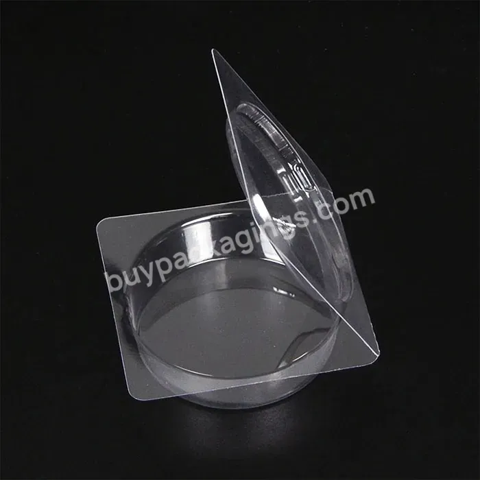 Blister Container Oem Odm Clear Clamshell Plastic Cosmetic Pvc Eye Shadow Tray For Cosmetic Packing