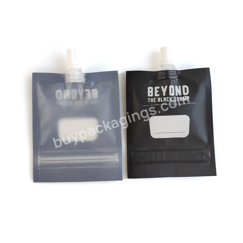 Bpa Free Custom Printed Refillable Squeeze Spout Pouches Reusable Zipper Packaging Bags With Nozzle - Buy Spout Pouch Bag,Zipper Bag,Nozzle Bag.