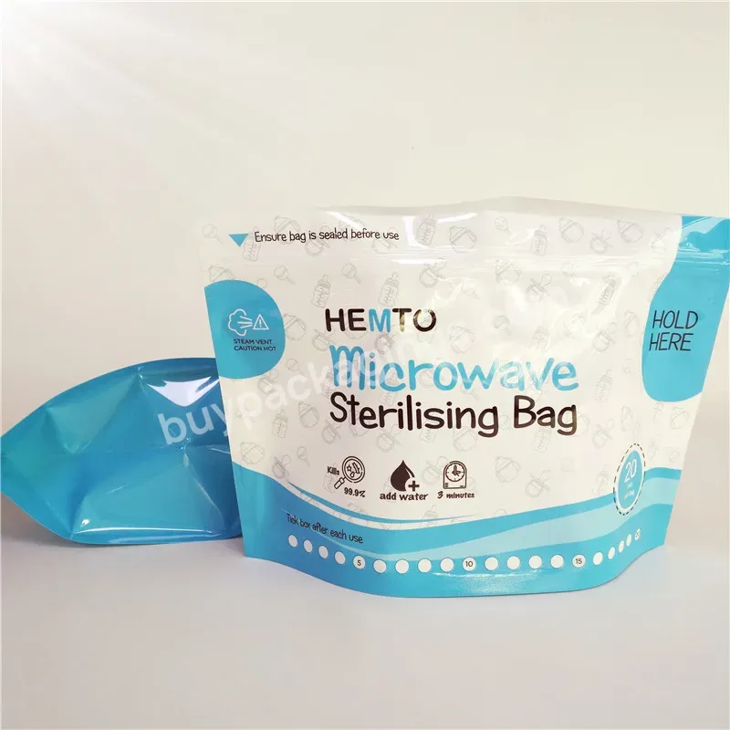 Bpa Free Reusable Food Packaging Microwaveable Steam Sterilizer Bag Plastic Retort Pouch With Zipper - Buy Retort Pouch,Microwaveable Steam Sterilizer Bag,Reusable Food Packaging Bags.