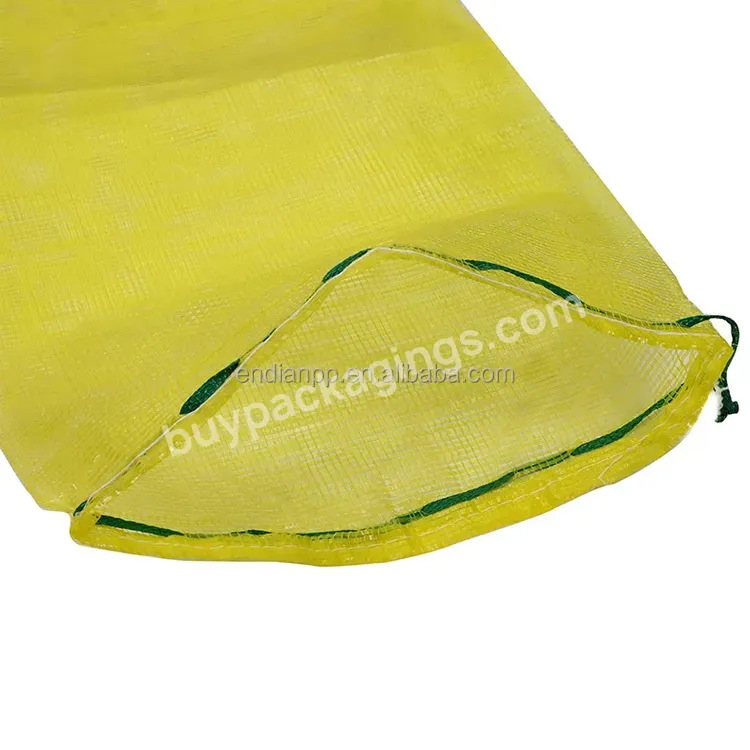 Breathable Fruit Vegetable Plastic Packaging Pp Woven Tubular Mesh Net Bag - Buy Mesh Net Bag,Mesh Bag,Woven Mesh Bag.
