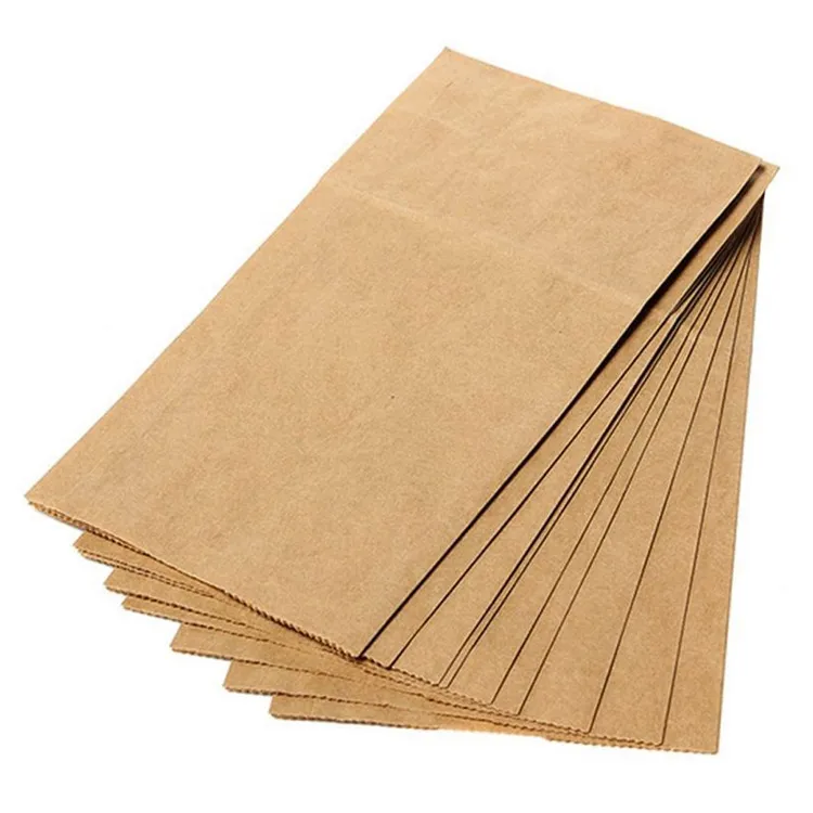 Brown Duro Paper Grocery Bags with Flat Bottom