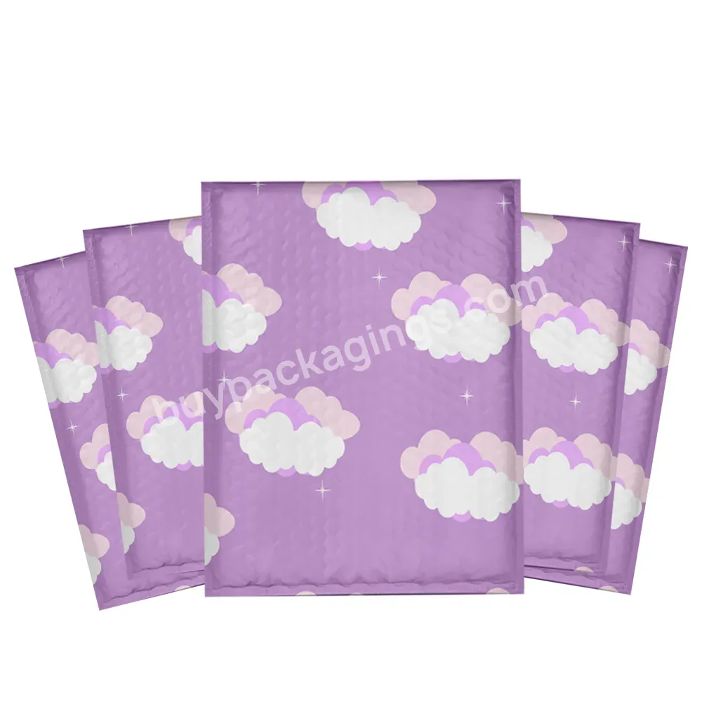 Bubble Mailer Laser Colorful Envelopes Padded Mailing Poly For Gift Packaging Self Seal Shipping Bag Padding Pink - Buy Custom Black Bubble Mailer Envelopes Bag Delivery Shipping Packaging Bags,Multicolor Matte Black Bubble Poly Packaging With Design