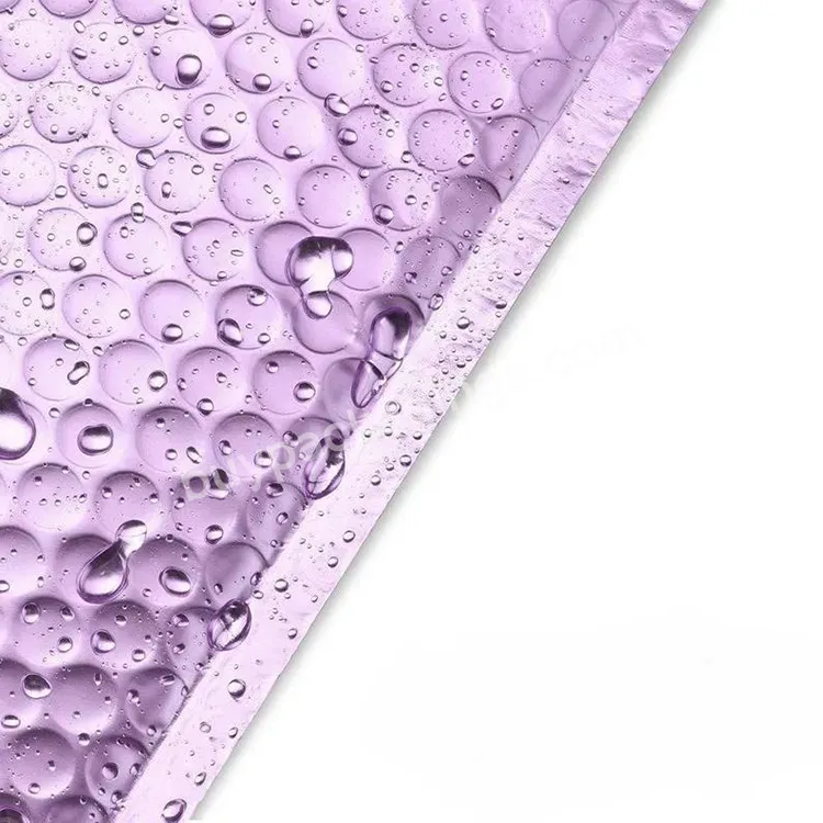 Bubble Mailer Light Purple Padded Mailer Envelopes Glossy Purple Self Sealing Bubble Mailing Envelope For Retail Packaging - Buy Opaque Shipping Bags,Metallic Bubble Mailing Bags,Bubble Bags.