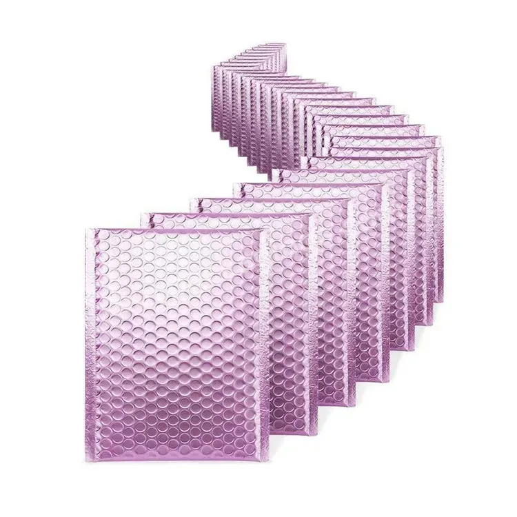 Bubble Mailer Light Purple Padded Mailer Envelopes Glossy Purple Self Sealing Bubble Mailing Envelope For Retail Packaging - Buy Opaque Shipping Bags,Metallic Bubble Mailing Bags,Bubble Bags.